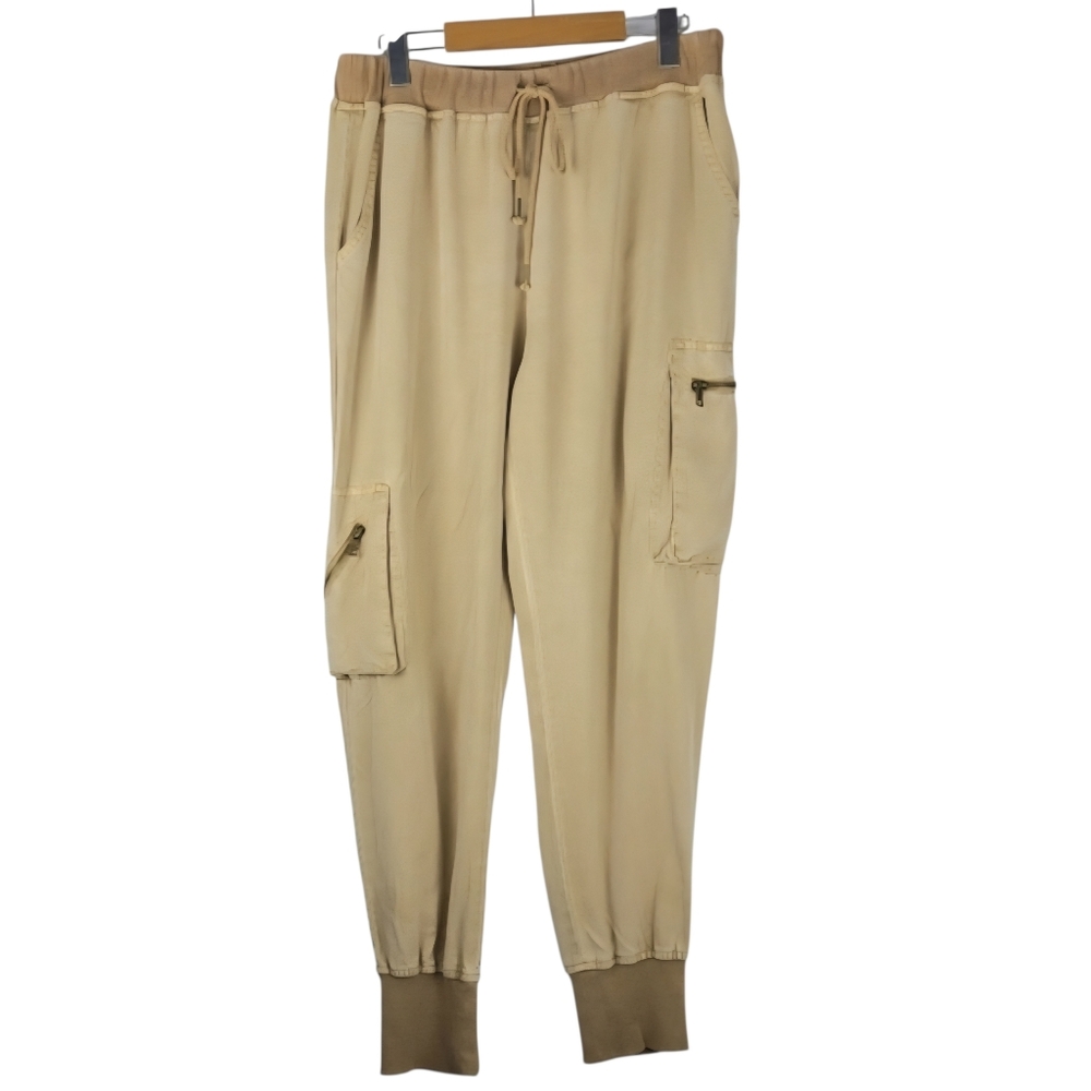 Young Fabulous & Broke  Lyocell Cargo Women's  Joggers Relaxed Fit Sz M Casual